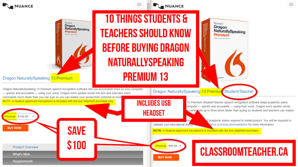 10 things to know before you get the Dragon NaturallySpeaking Premium Student & Teacher discount